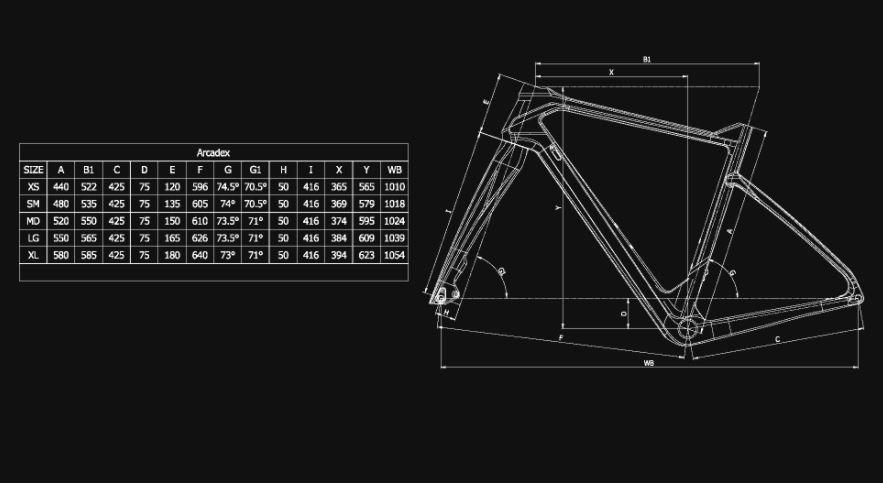 BIANCHI ARCADEX Ekar 1X13SP Celestemodrý
