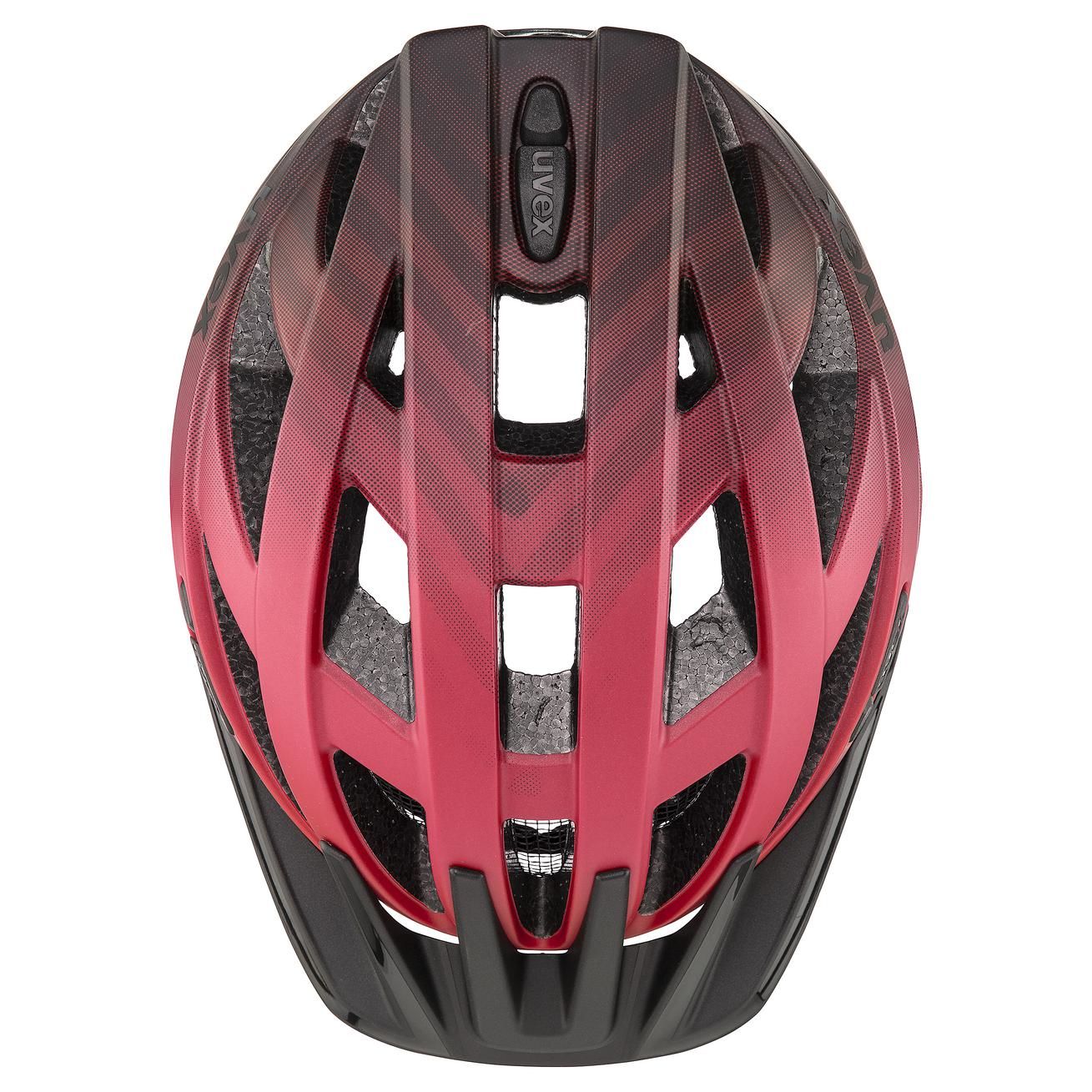 uvex i-vo cc red black mat