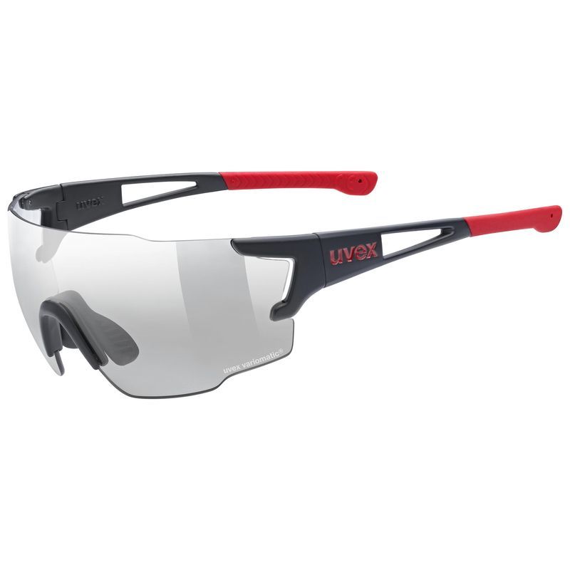 uvex sportstyle 804 V black mat red