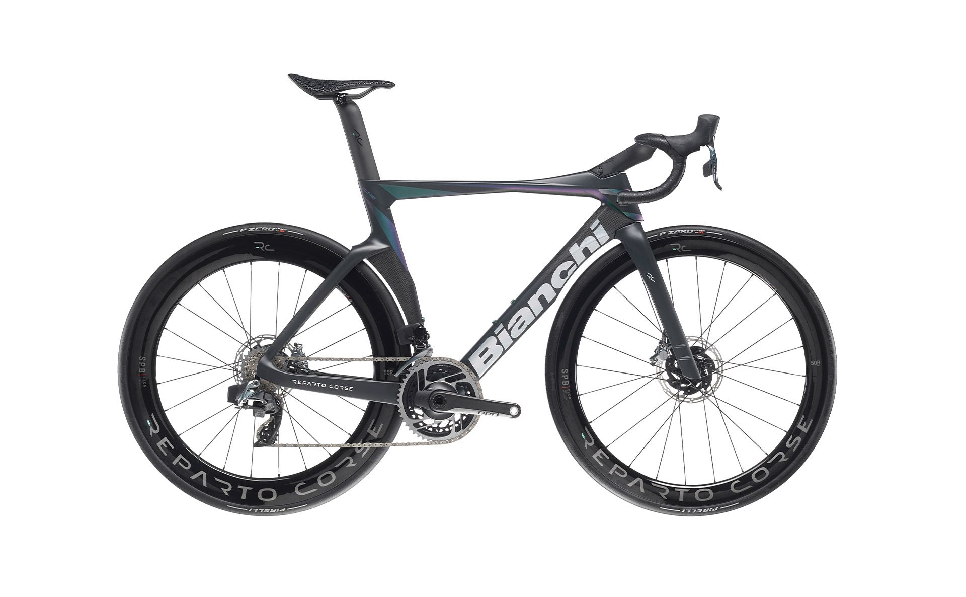 Bianchi Oltre RC Disc Sram RED eTap AXS 12sp grafit/fialový
