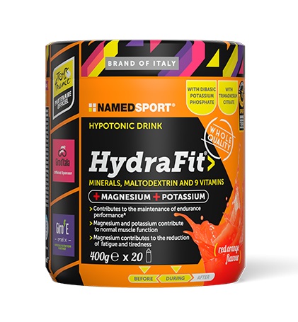 Nápoj NAMEDSPORT HYDRAFIT červený pomaranč 400g