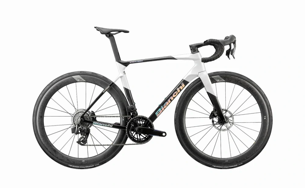 BIANCHI SPECIALISSIMA PRO 2026 Ultegra Di2 12sp - 4iiii Power Meter white/carbon