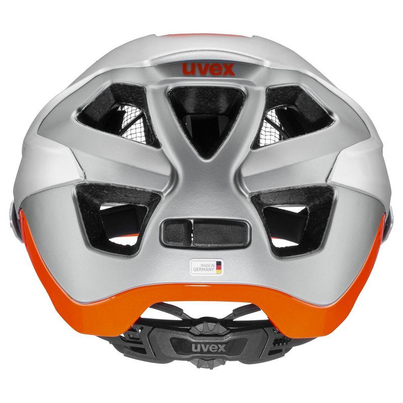 uvex quatro integrale silver-orange mat