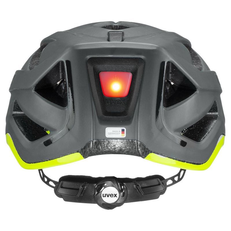 uvex city active anthracite-lime mat