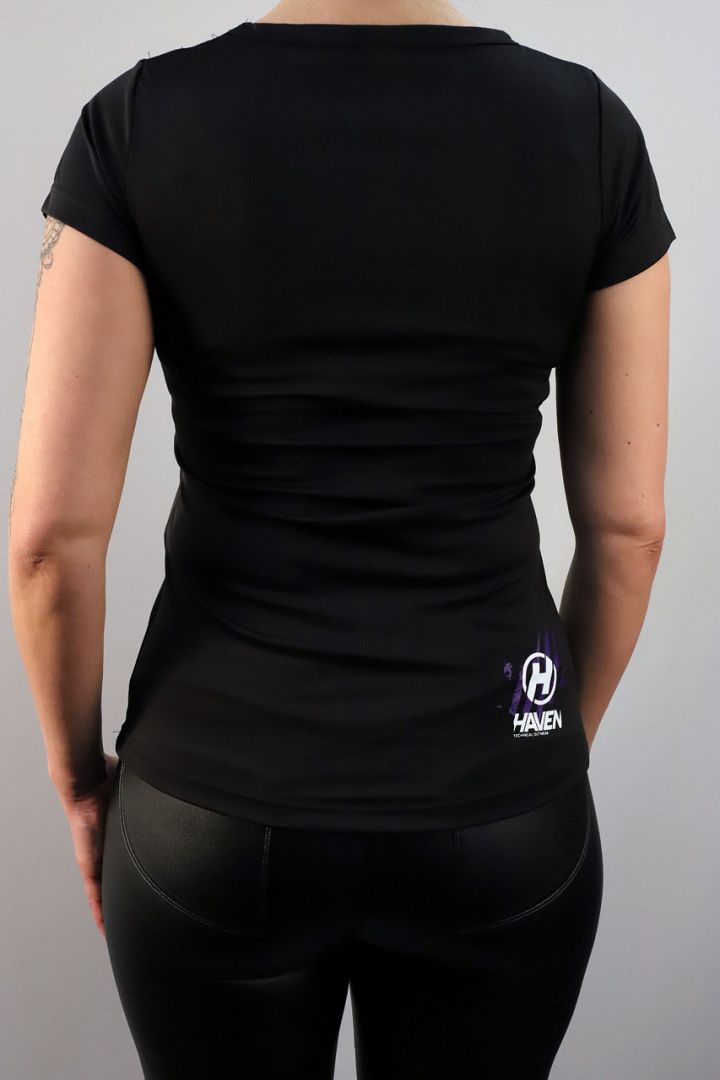 Dámský dres HAVEN AMAZON SHORT black/violet 