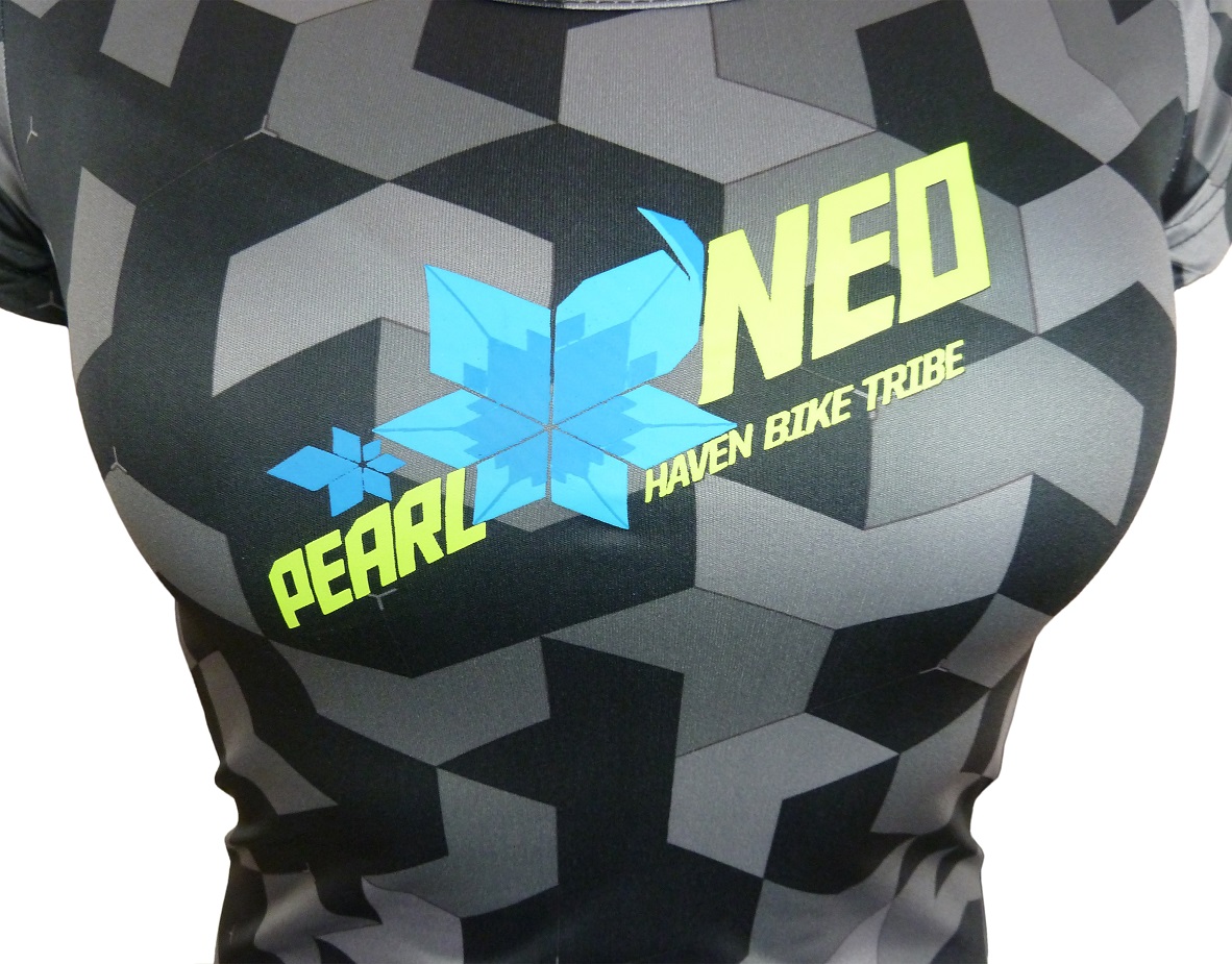 Dámský dres HAVEN PEARL NEO SHORT black/green