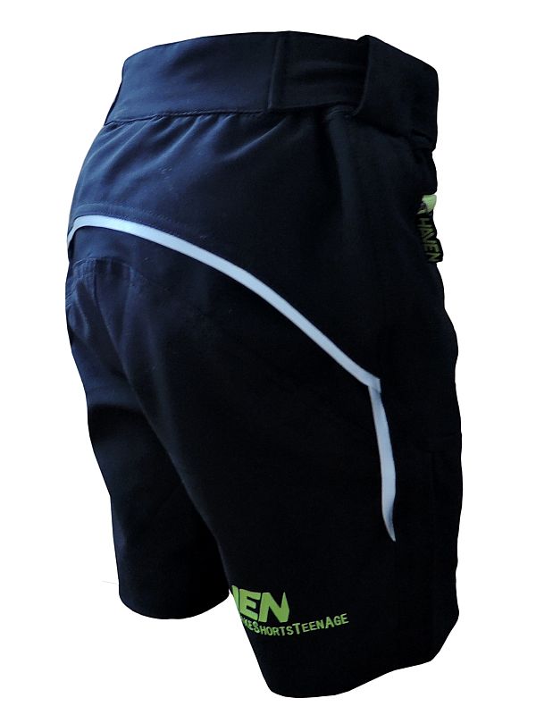 Dětské kraťasy HAVEN TeenAge   black/green vel. 3 (8-11 let)