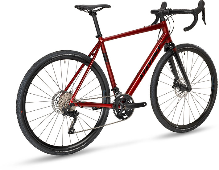 STEVENS GAVERE tmavočervený