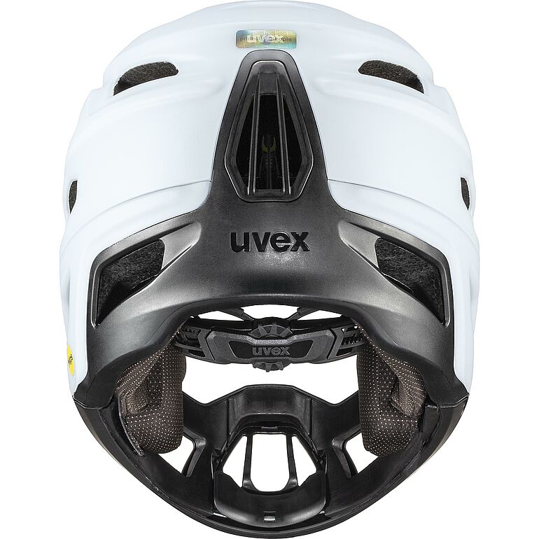 uvex revolt MIPS bielo čierna matná