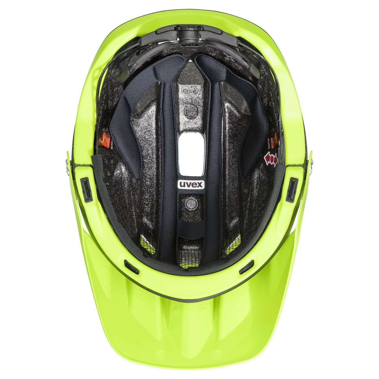 uvex quatro integrale black lime