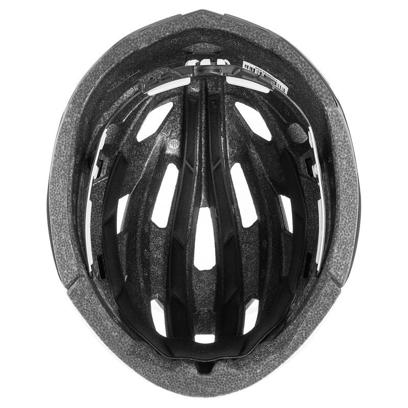 uvex race 7 white black