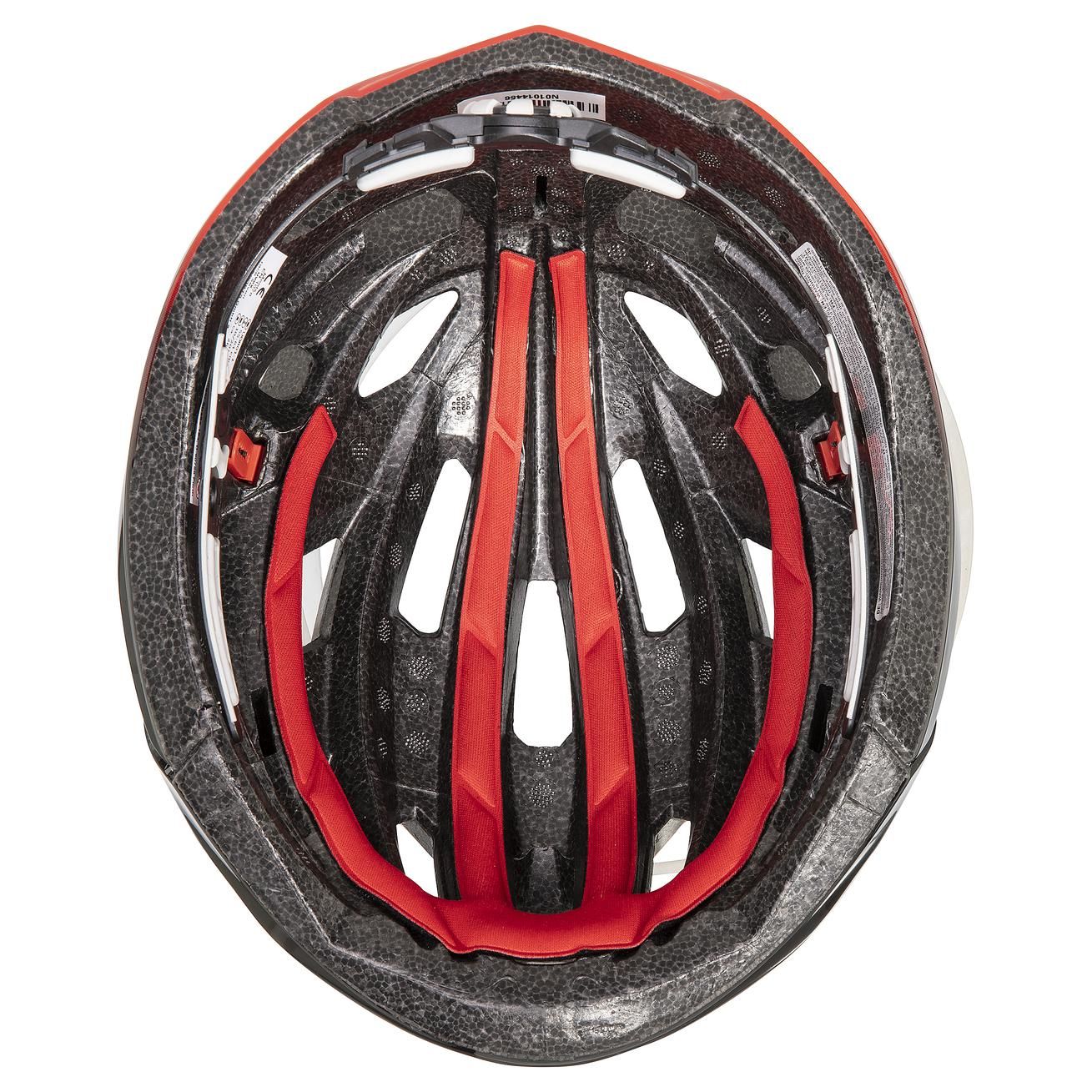uvex race 7 black red