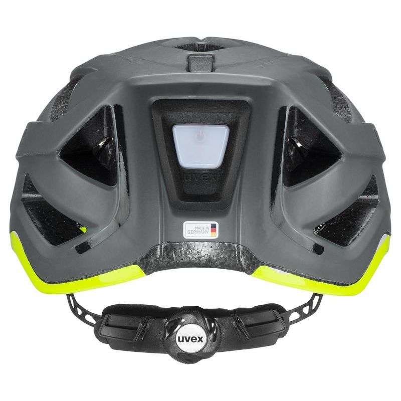 uvex city active anthracite-lime mat