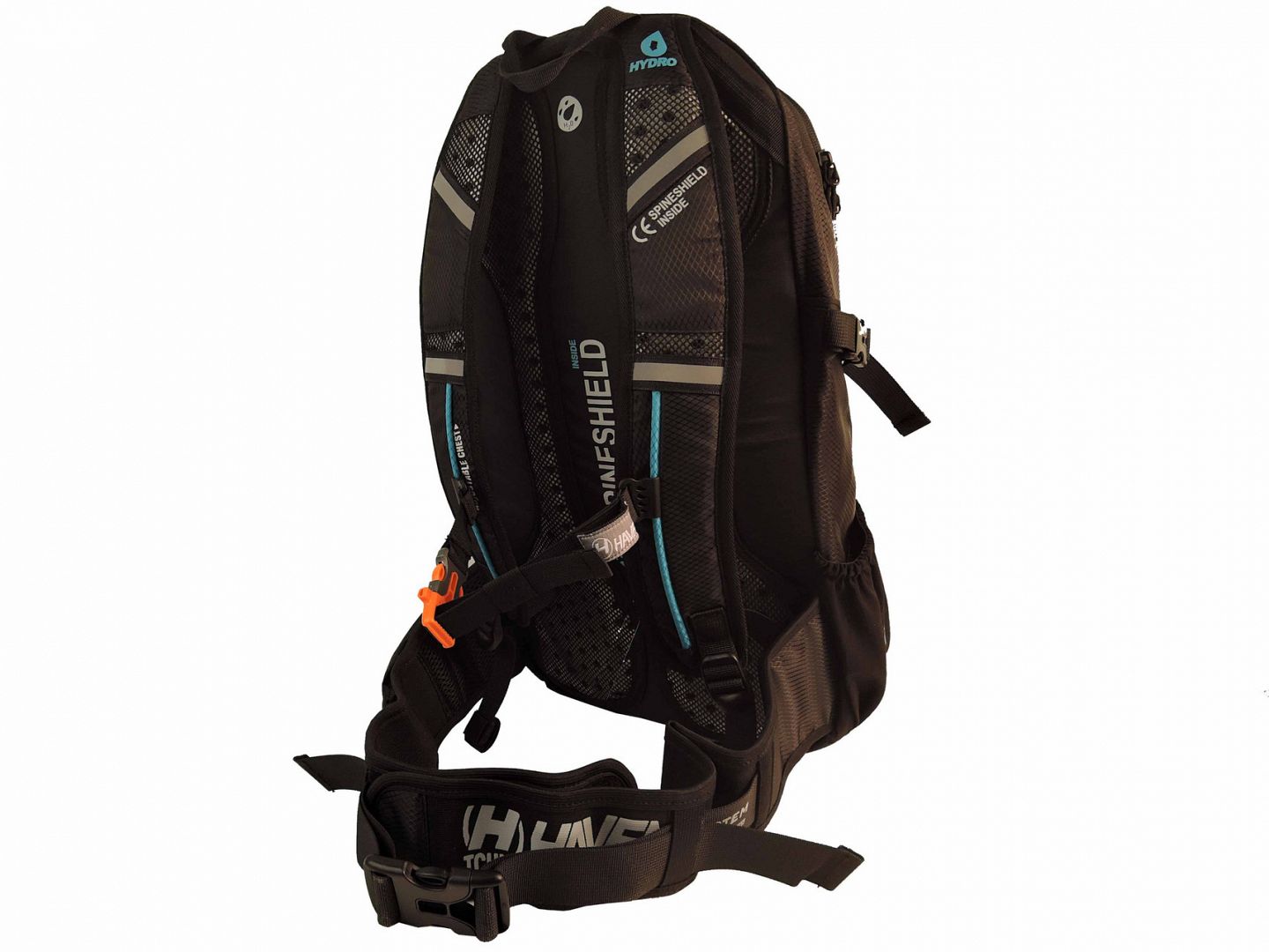 Batoh HAVEN RIDE-KI 22l black/green s chráničom