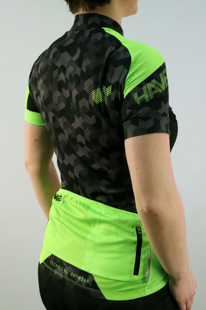 Dres HAVEN SINGLETRAIL women, black/green