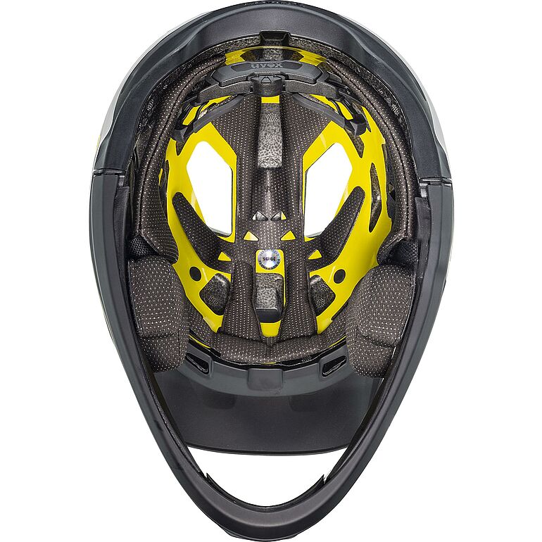 uvex revolt MIPS hnedo červená 