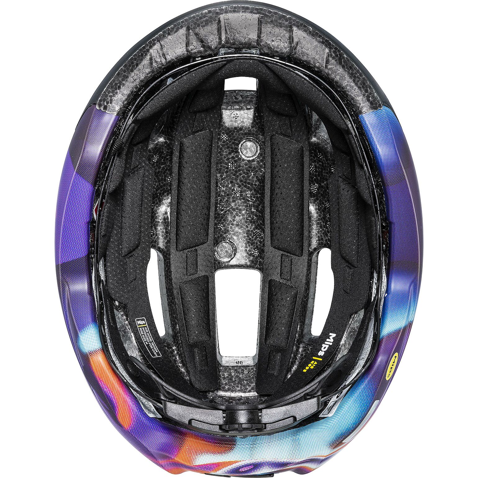 uvex rise pro MIPS čierna galaxia