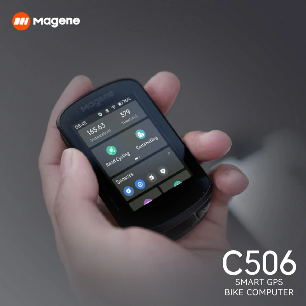 Cyklopočítač MAGENE C506 GPS dotykový