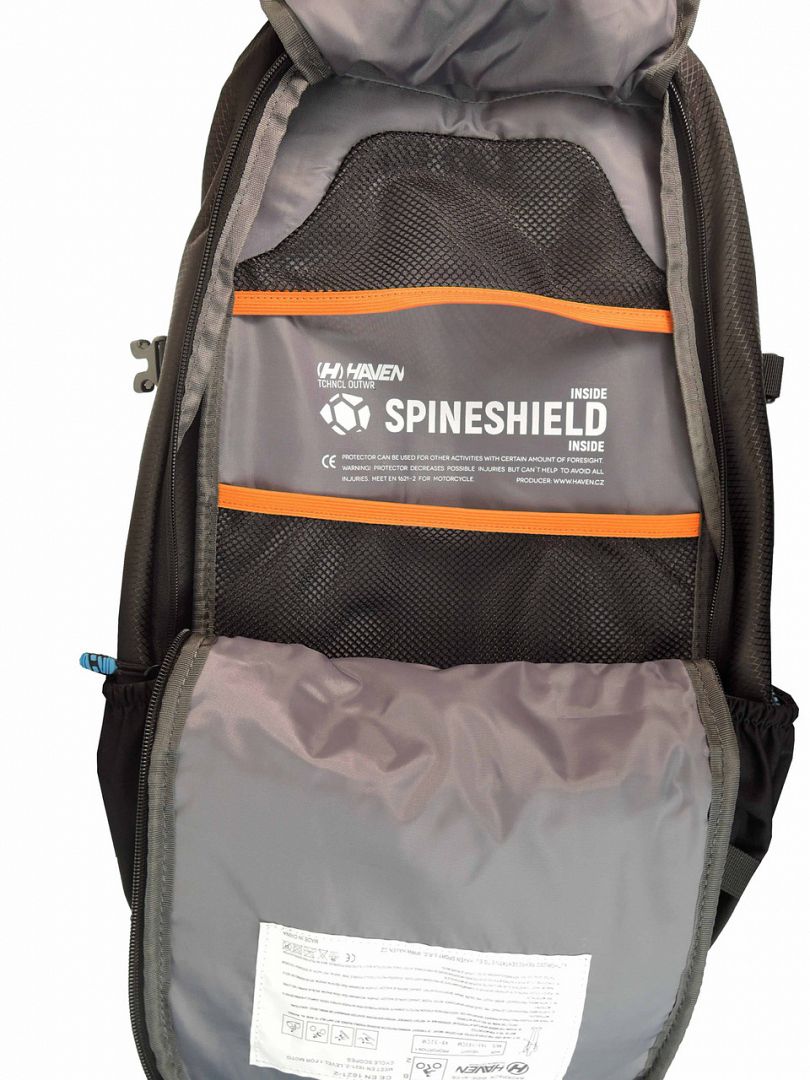 Batoh HAVEN RIDE-KI 22l black/blue bez chrániča