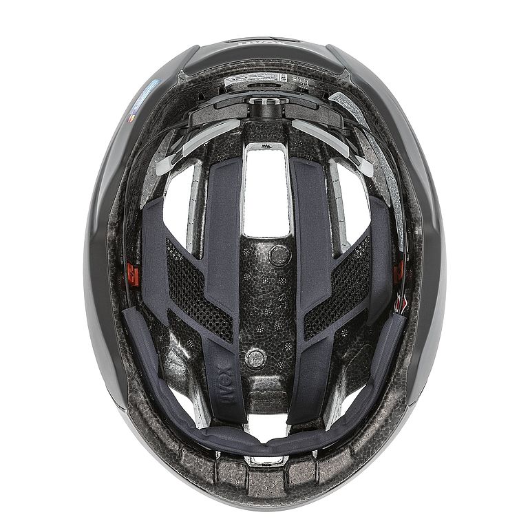 uvex rise cc WE čierna-zlaté lupene matná