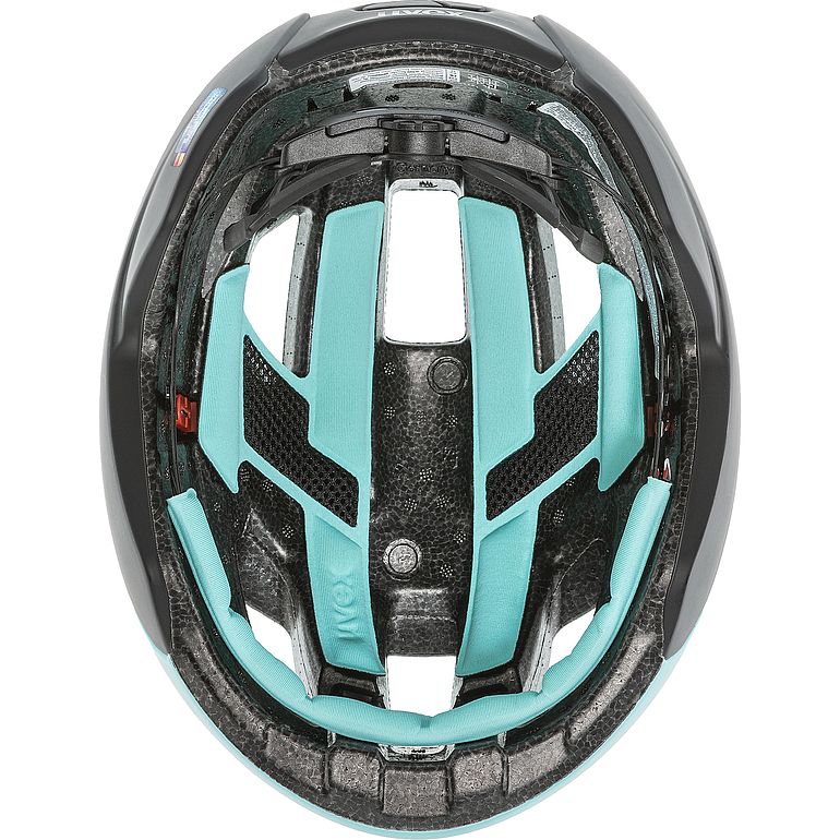uvex rise cc aqua - čierna