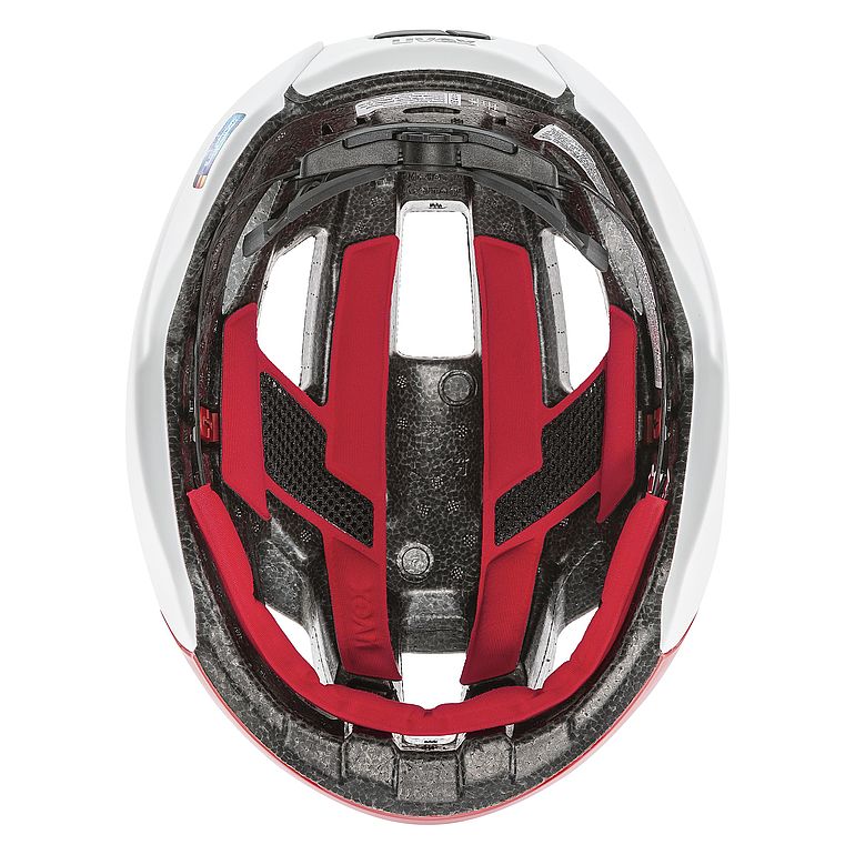 uvex rise cc červeno biela