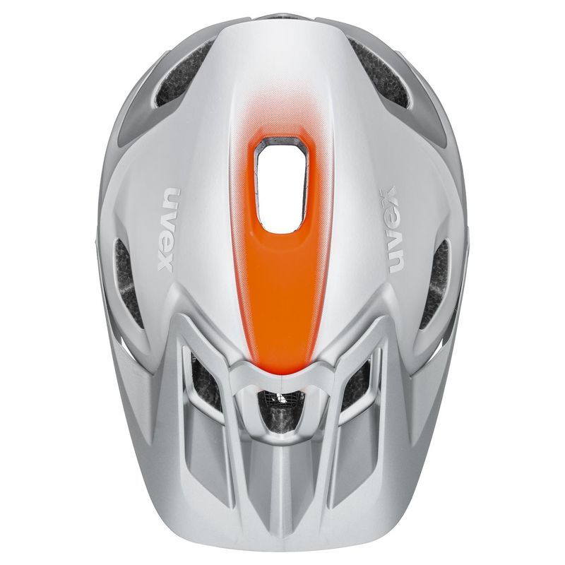 uvex quatro integrale silver-orange mat