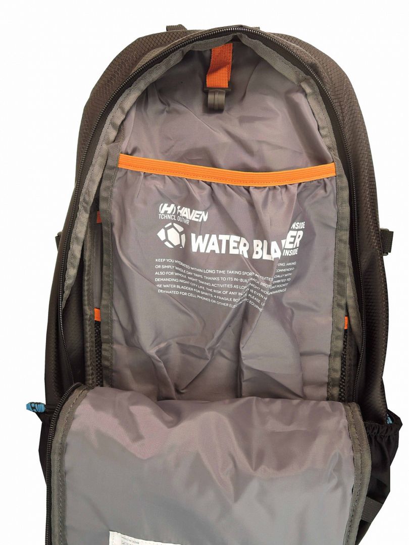 Batoh HAVEN RIDE-KI 22l black/green s chráničom