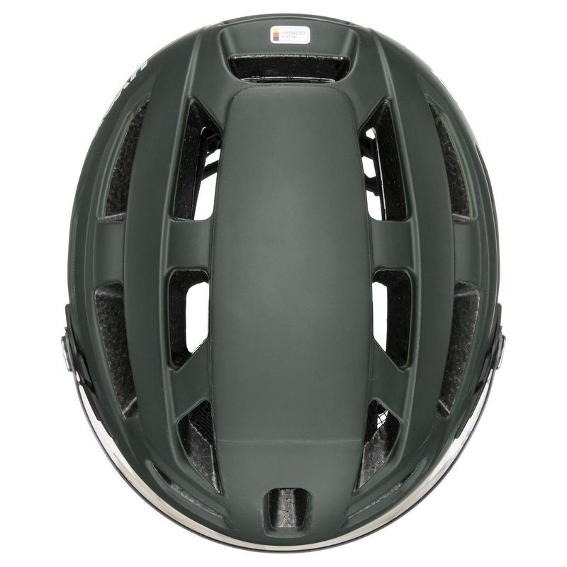 uvex finale visor forest mat