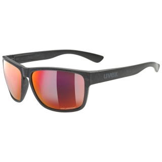 uvex lgl ocean Polarizačné black mat red