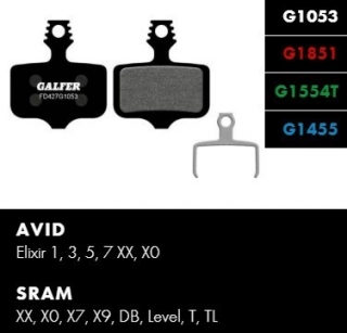 Galfer FD427 - Avid, Sram