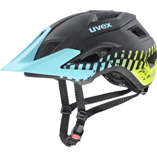 uvex access black aqua lime matt