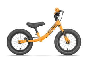 Odrážadlo 12" Galaxy KOSMÍK oranžové