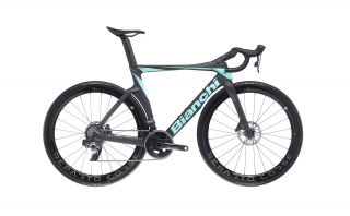 Bianchi Oltre PRO Disc SRAM Force eTap AXS 12sp grafit/celeste