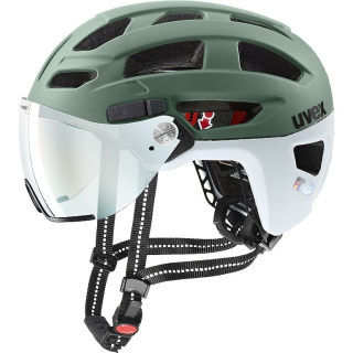 uvex finale visor V zeleno biela