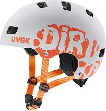 uvex kid 3 dirtbike grey orange