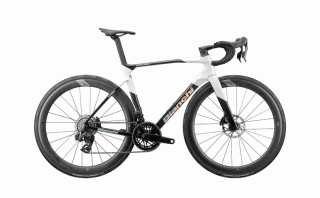 BIANCHI SPECIALISSIMA PRO 2026 Force eTap AXS E1 12ps - Quarq Power Meter White/Carbon